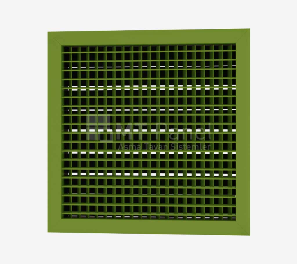 çift sıra damperli menfez