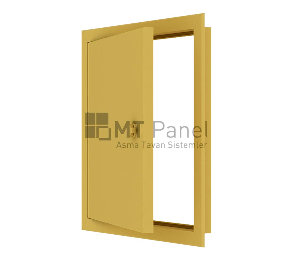 dar kasa müdahale kapağı açık görünüşü